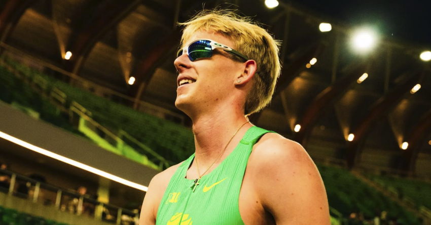 Rapid City Stevens' alum, Oregon Duck Simeon Birnbaum breaks NCAA 1500-meter record